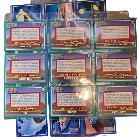 Vintage 1993 Prime Time Speed Racer Trading Cards Huge Lot! - Picture 12 of 14